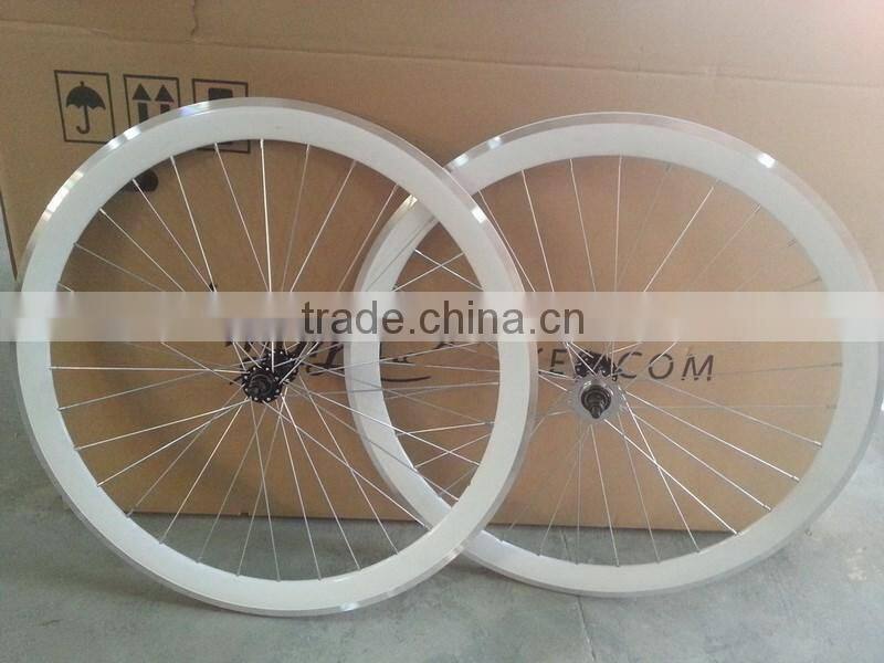 2016 hot selling colorful aluminum alloy wheel set deep V rim 45mm filpflop hub wheelset