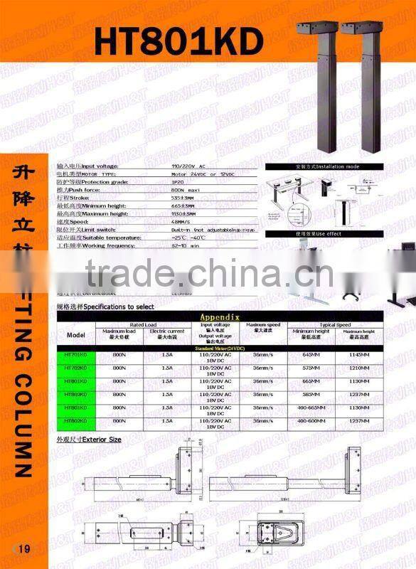 Lifting desk, automatic movements desk, electric lift desk
