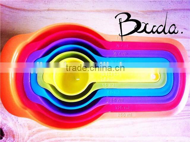 5pcs Wholesale Plastic Measuring cup with different size BD-C7920