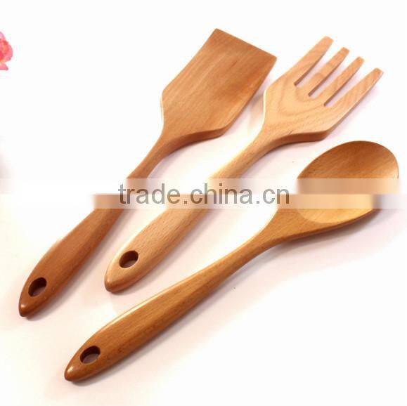 New style fashion mini wooden fork and spoon for kitchen