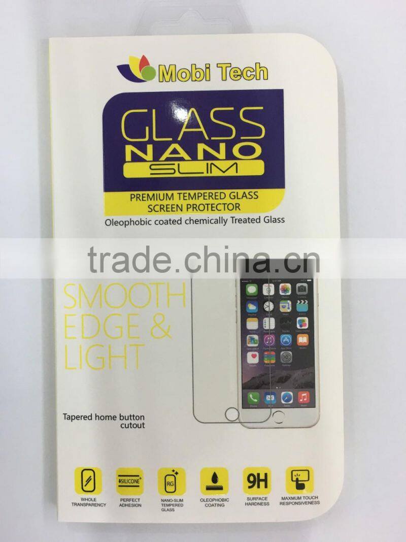 new design Tempered Glass protector packaging paper box, retail display box for temper glass protector package