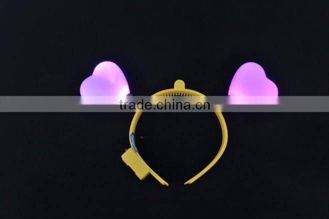 Flashing led head bopper star