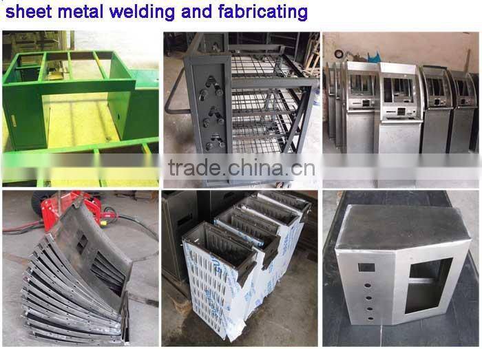 custom galvanized metal fabrication sheet metal cutting and bending