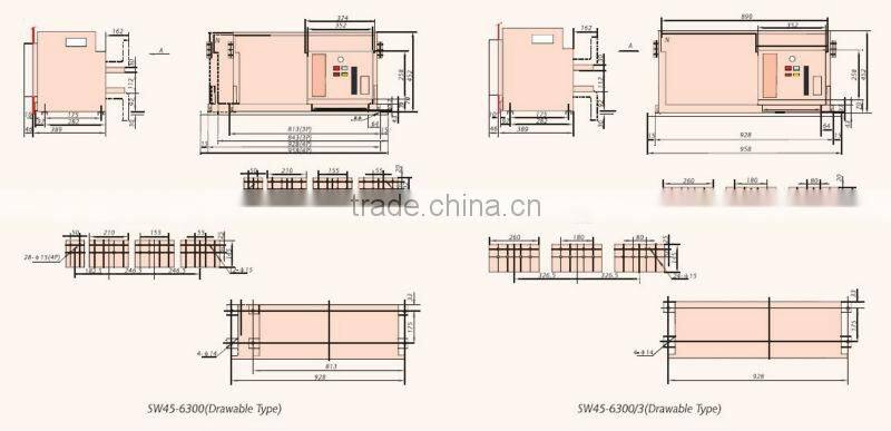 Conventional Air Circuit breakers DW17,DW45