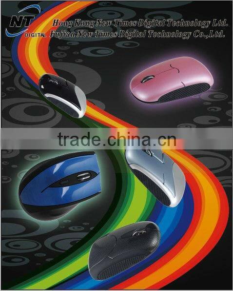 Flat Wireless Optical Mouse