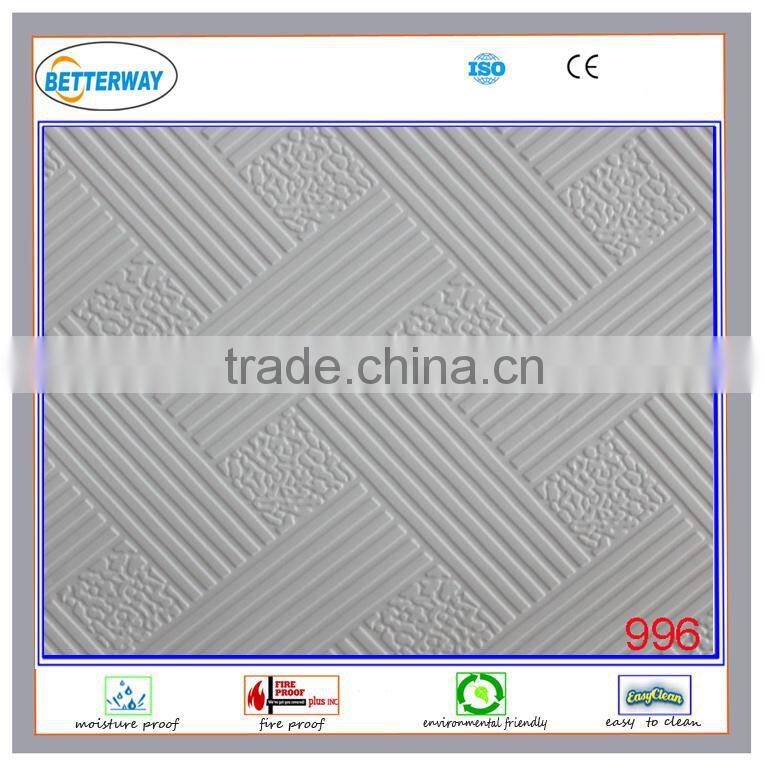 fire resistant embossed stretch ceiling film