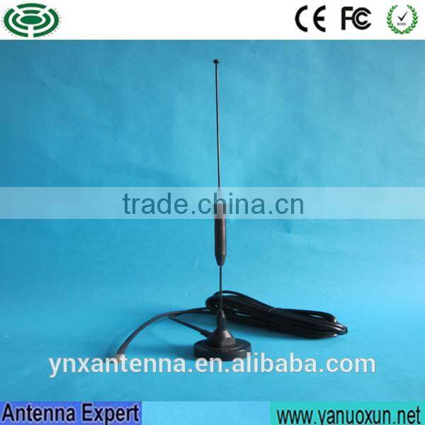 Hot sell high gain sexy full hd uhf car mini tv gps gsm fm am antenna with best price