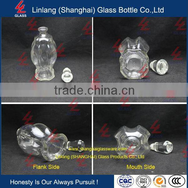 Wholesale Manufacturer Glass Bottle 10oz Wine Glass Bottle