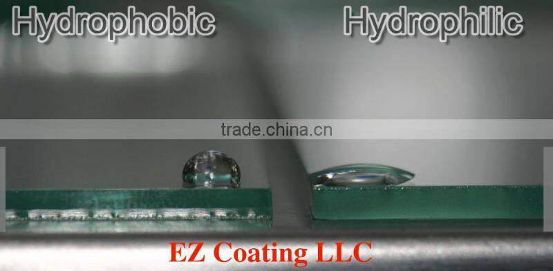 Auto refinish usage and easy-standing nano car glass coating