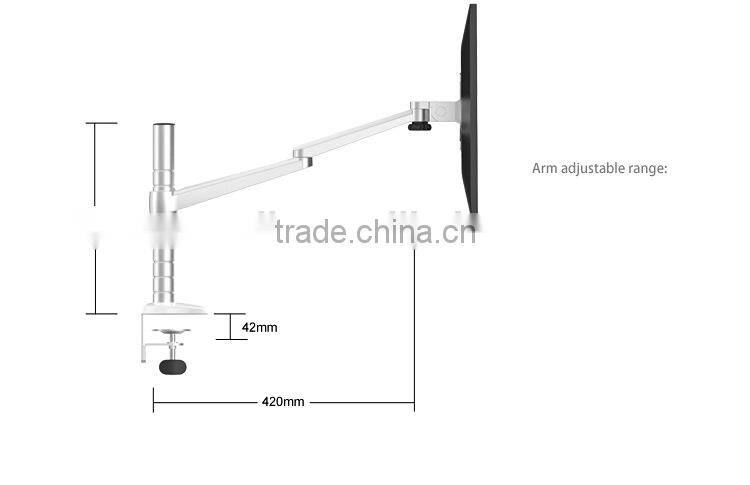 OEM customized high quality 27" ergonomic monitor stand