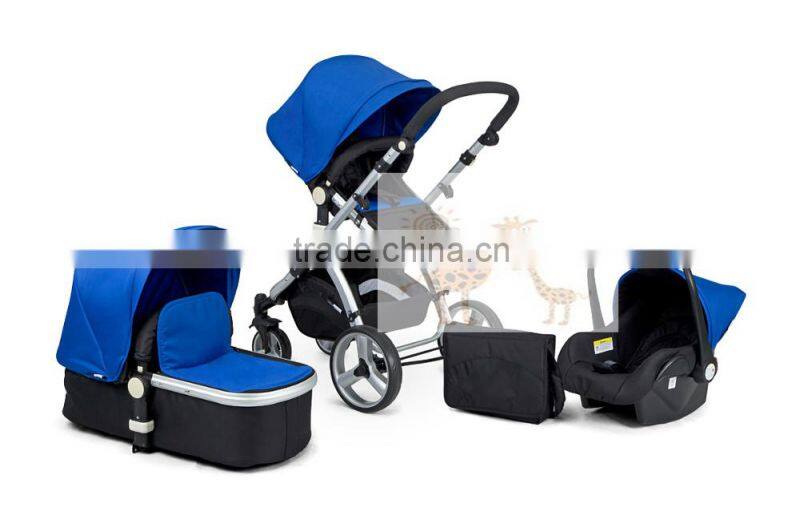 Push chair Hot Sale European standard High Quality And Comfortable 3 in 1 Fuctions Baby Stroller
