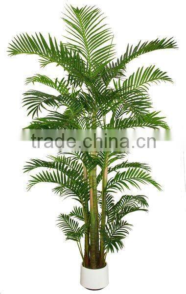 Artificial areca palm tree in group for room
