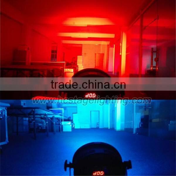 Hot sales DMX RGBW 18pcs 10w 4 in 1 flat led par light rgbw