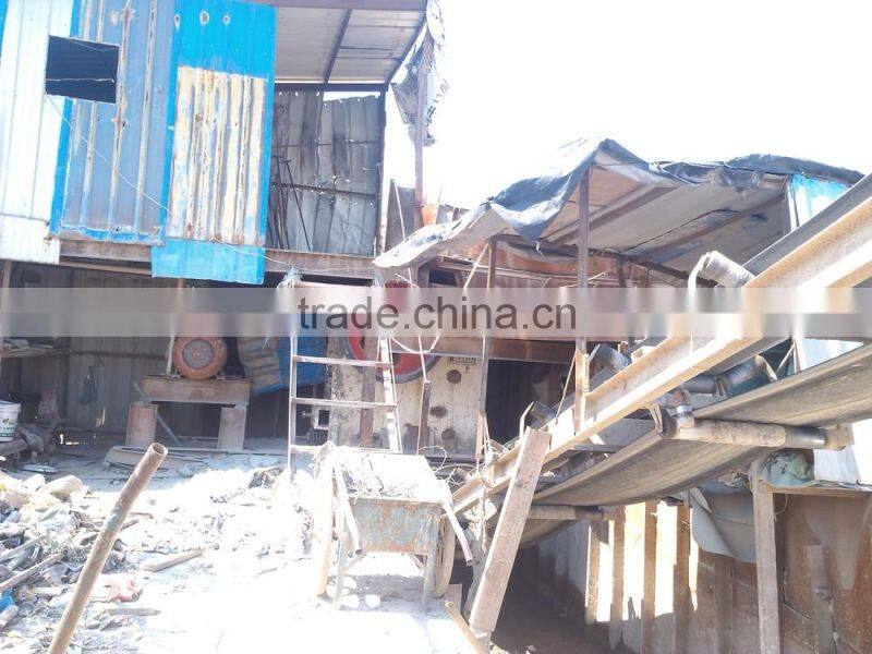 Construction waste recycling plant