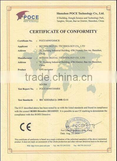 car gps navigator sd card free map