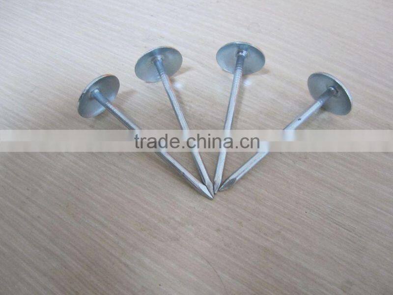 Competitive Zinc Roofing nail With Umbrella Head