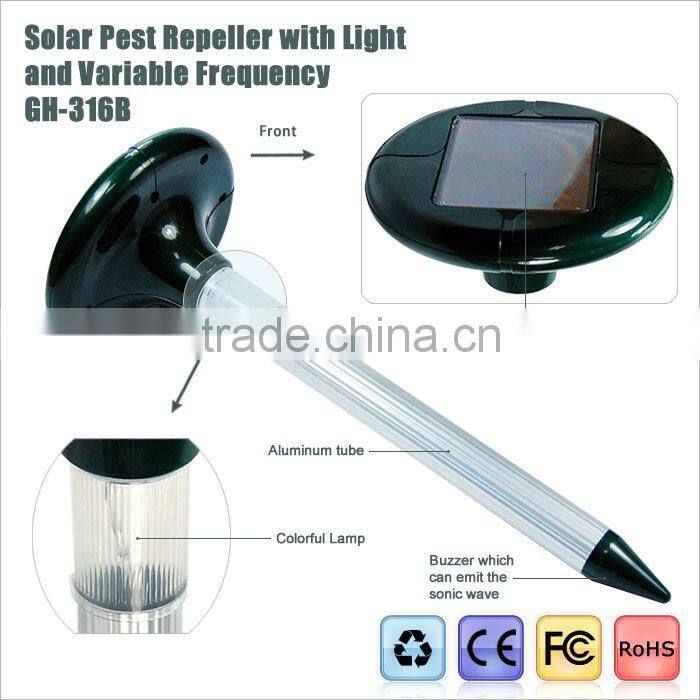 Hot sale Solar Snake Repeller GH-316