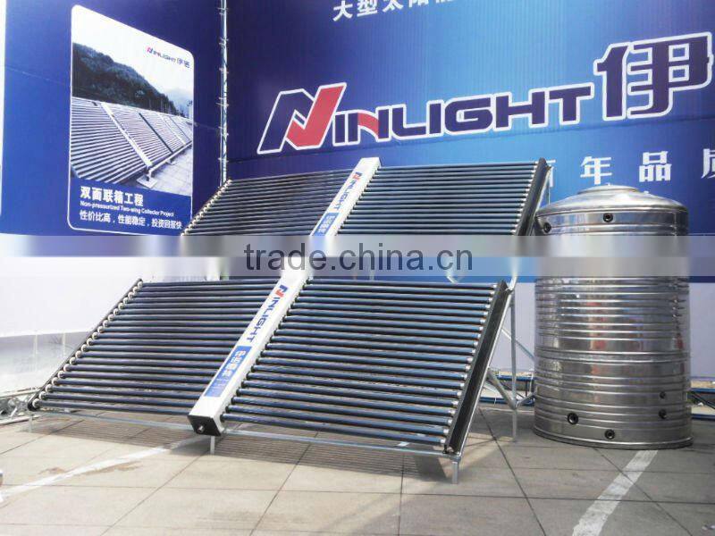 Non pressure CE certified Water Heater Solar Collector