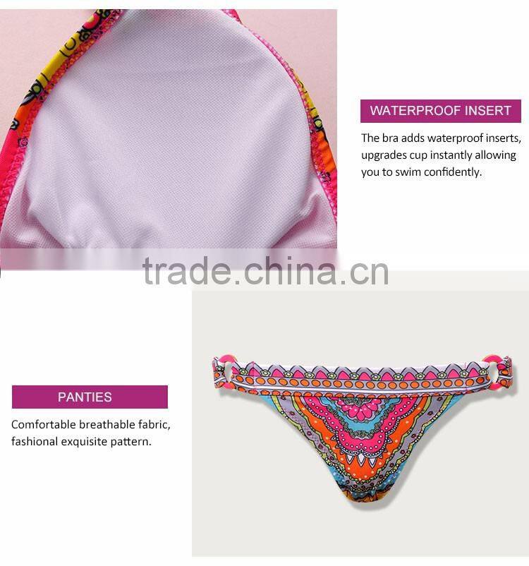 Women Beach Elegant Hot Custom micro bikini swimsuit models Bikini