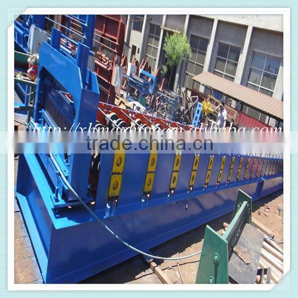0.8 - 1.5mm Steel Deck Roll Forming Machine For Floor Decking Sheets