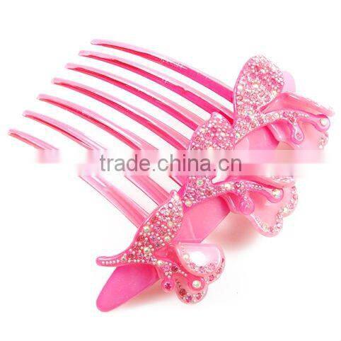 Fashion rhinestone Insert Comb