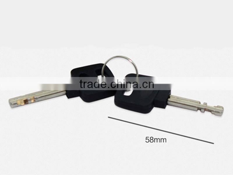 Motorcycle Bike Sturdy Wheel Disc Brake Lock Security Safety Alarm + key bicycle lock with alarm