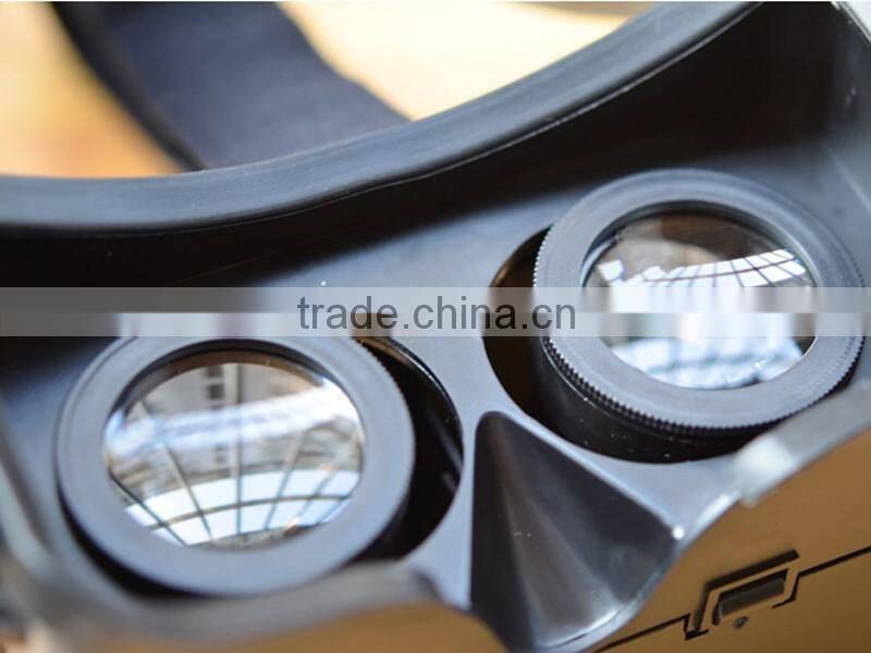 Color Cross ABS Plastic 3D Virtual Reality Helmet Video Glasses 4.0-6.0inch for Smartphone