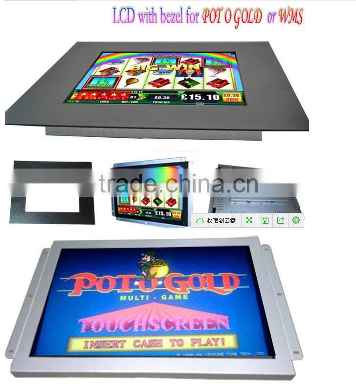 22inch/FOX 340 WMS Bluebird 1,pot of gold monitor, 1920*1080 resolution, VGA,Rs232 port.