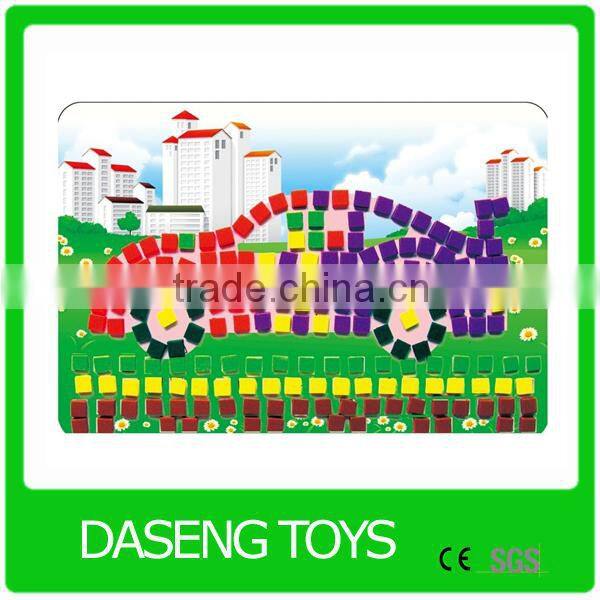 factory supply cartoon EVA sticker for kids