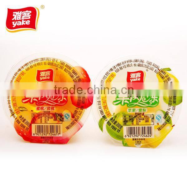 Yake 200g halal jelly with pulp