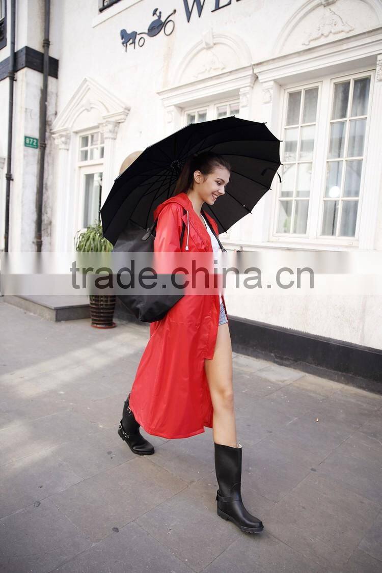 lady long Raincoat