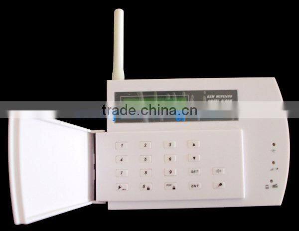 LCD gsm home security alarm system