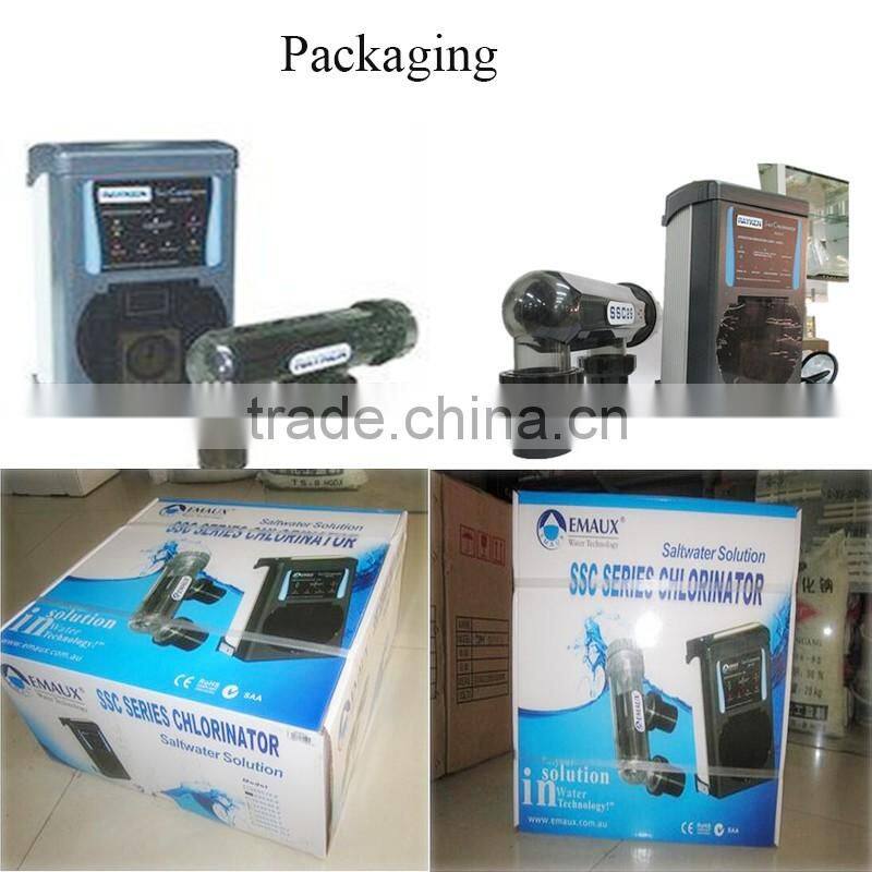 Hot sale Emaux salt water 15g/h chlorination system / swimming pool salt chlorinator