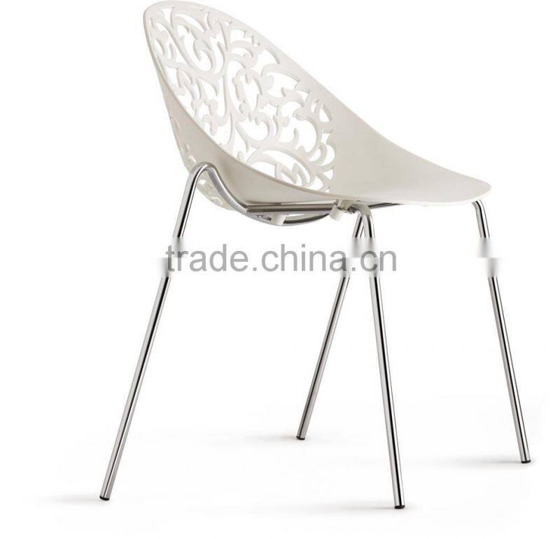 Dongguan Elegant Restaurant Furniture Polypropylene Plastic Chair