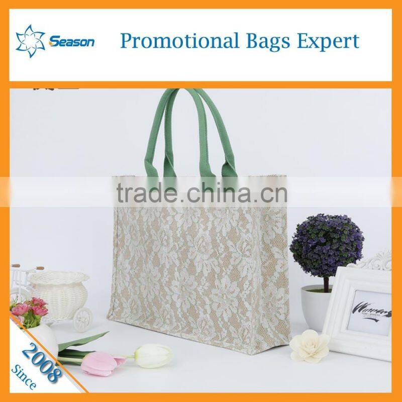 Taobao wholesale jute shopping bag jute bag cheap prices of jute bag