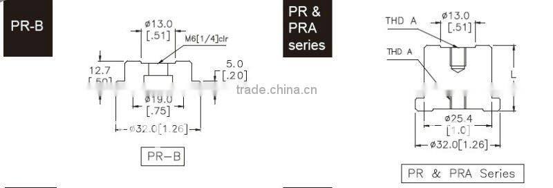 P-2 series/Post for lens mount/optical mirror post