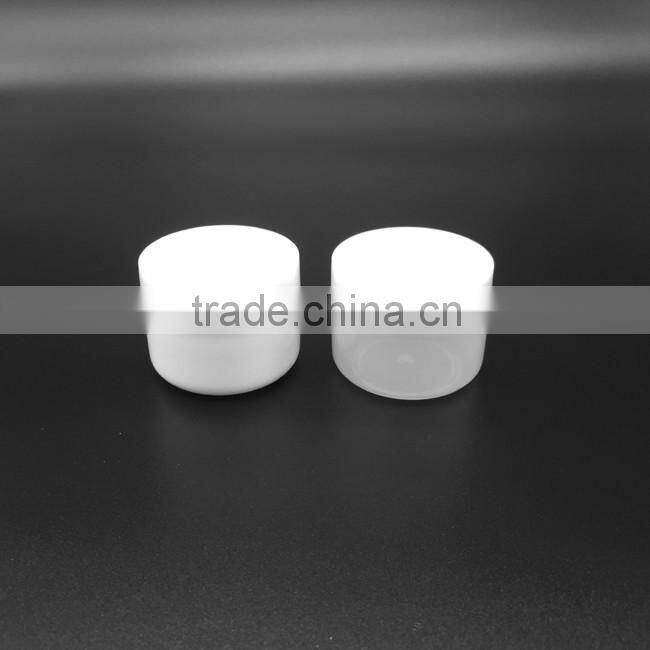 20g plastic empty face cream jar with screw cap