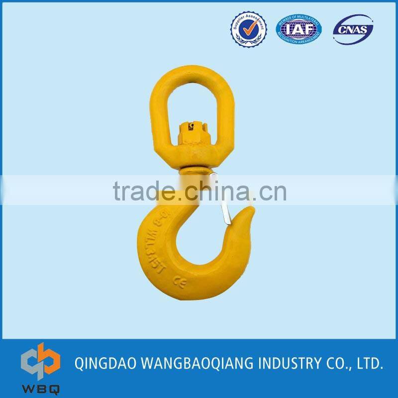 Best quality swivel safety lifting stainless steel hook