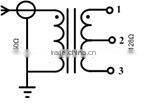 50 ohm(unbalanced) to 128 ohm(balanced) Wideband Balun Transformers