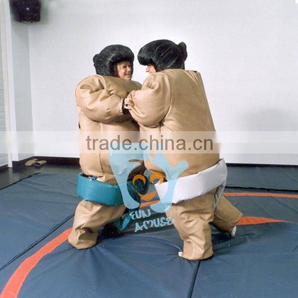 fighting pvc partaulin inflatable sumo wrestling suits for sale