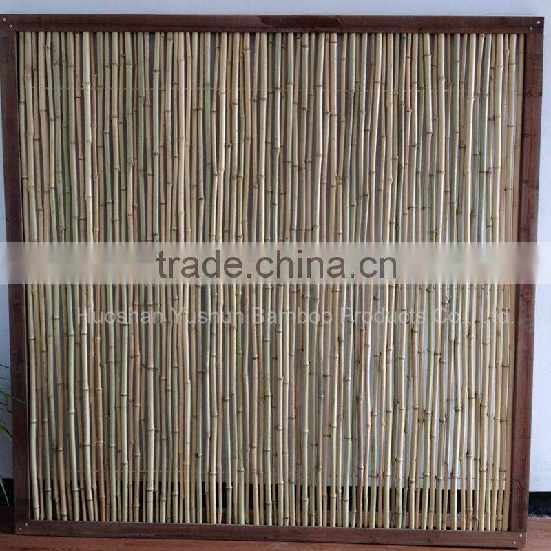 120cmx180cm squared bamboo fence with timber frame for inside home or in the garden with good quality