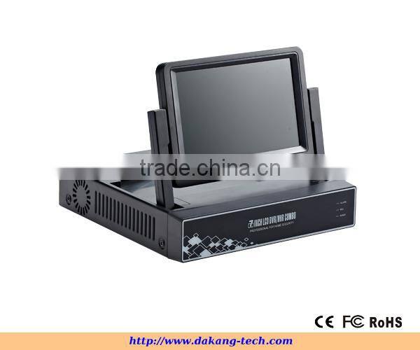 Full HD 1080P NVR,p2p, 8ch 1080P NVR with 7inch LCD screen