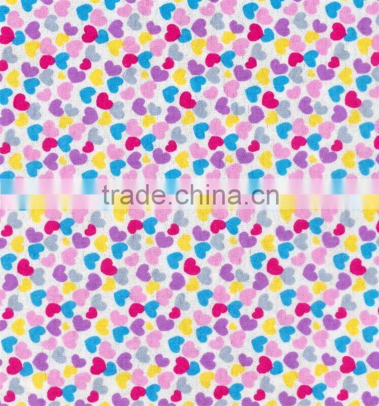 100% Cotton Material Flannel Fleece Cloth Fabric Width 57/58" For Hometextile use