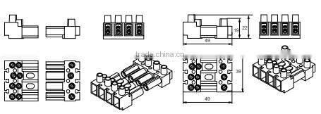 pluggable terminal block