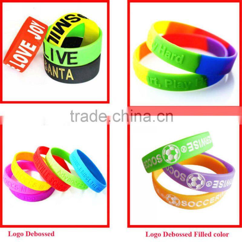 The best popular silicone slap wristband,china personalized silicone rubber bracelet