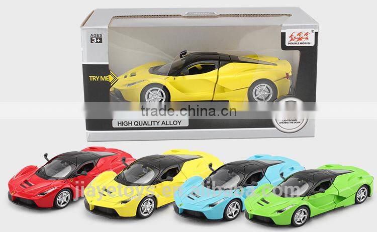 Diecast type car model toy kids car toy