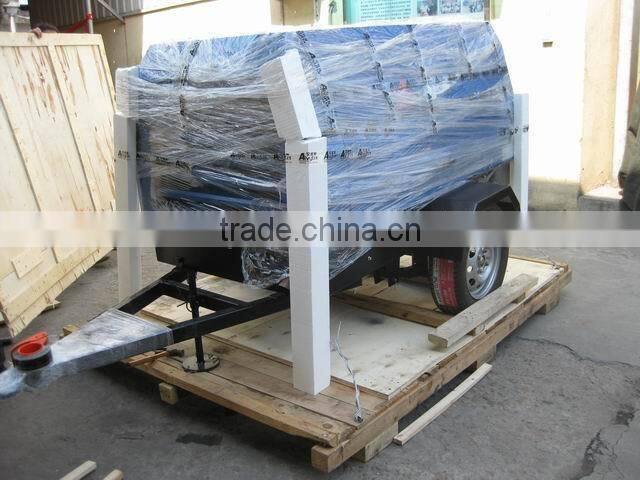 265 CFM portable electrical screw air compressor