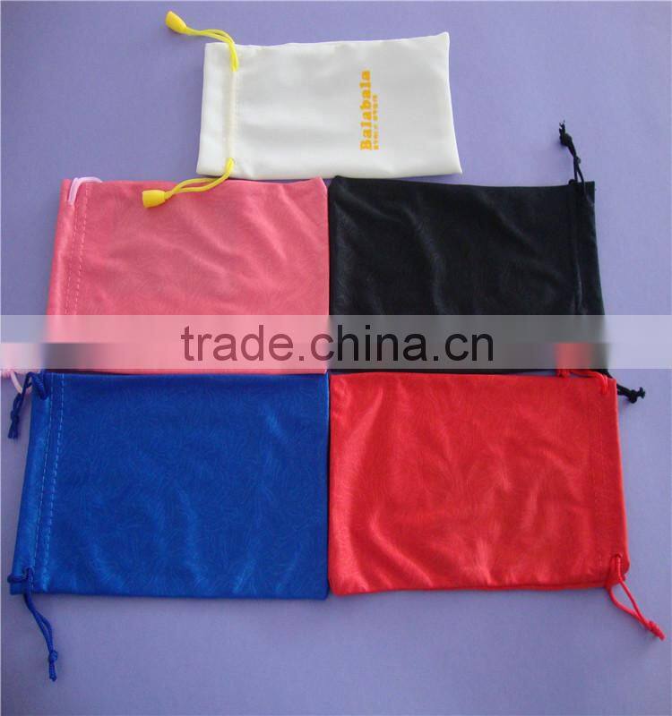 Colorful Drawstring Microfiber Eyeglasses Bag Wholesale