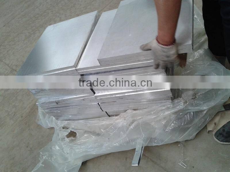 with a small quantity cutting customized size aluminum sheet plate price
