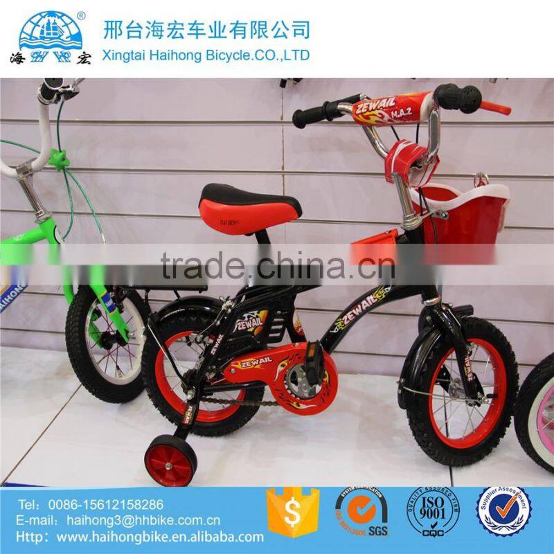 ISO9001 unique bright color kids bicycle for boys and girls